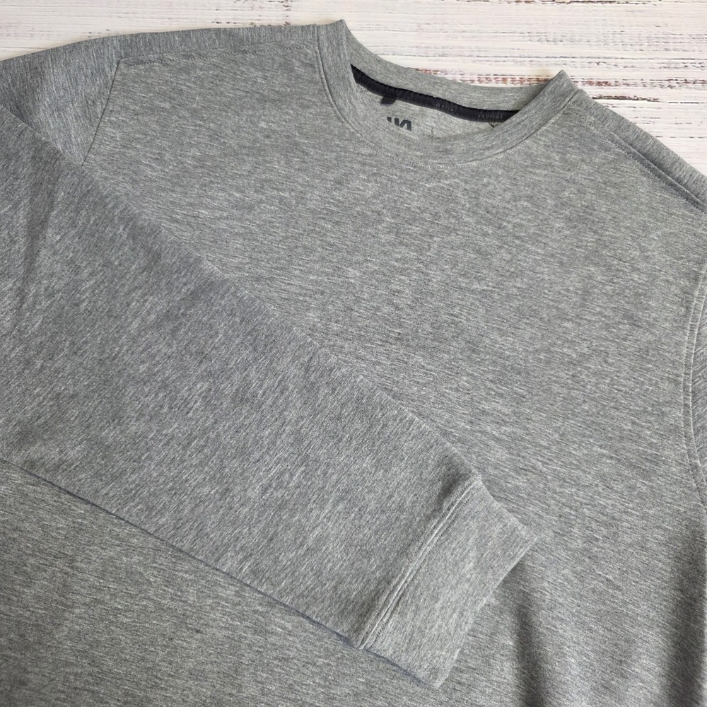 VRST Pinnacle Fleece Golf‎ Pullover Mens Large Gray Security Pocket Stretch